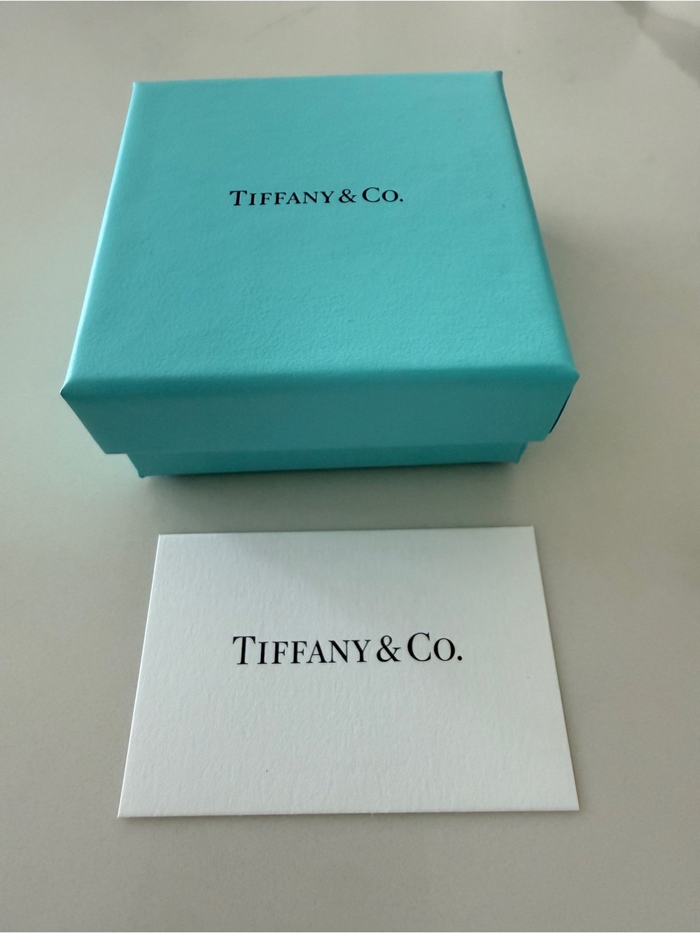 Tiffany & Co. Blue EMPTY 3” x 3”Jewelry Box